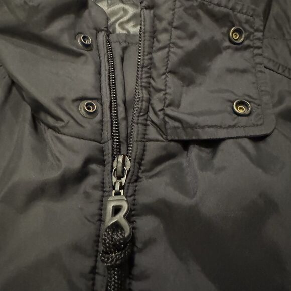 Bogner Men’s Vest Sz 40 Black Nylon Multi Pocket Zip Front Outdoor Layer Quilted - Picture 9 of 11